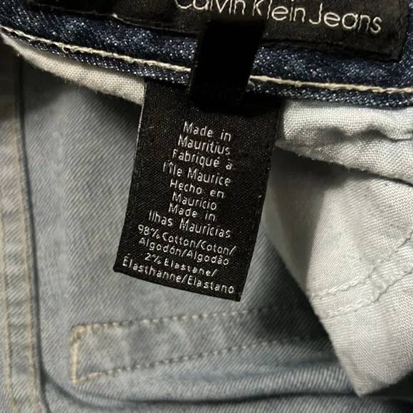 Vintage Calvin Klein Y2K Ultimate Boot Cut Leg Jeans Size 28 / 6 Low Rise Retro - Picture 5 of 15